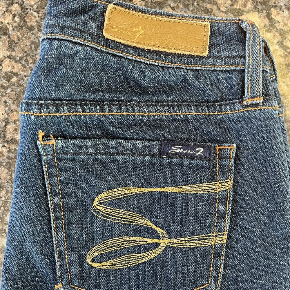 7 for all Mankind low-rise jeans